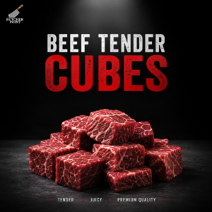 Beef Tender Cubes 100gm
