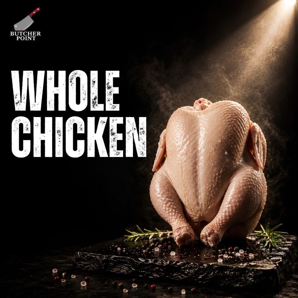 Whole Chicken with Skin (1 KG)